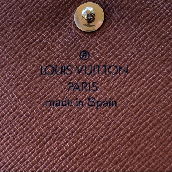 Louis Vuitton Monogram Porte-Monnaie Tresor Wallet Excellent Condition - Picture 7 of 16